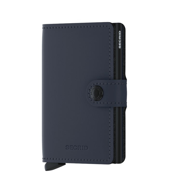 Secrid Miniwallet Matte | Nightblue | Mondo Uomo Naples FL