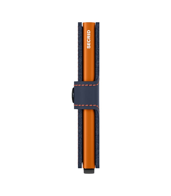 Secrid Miniwallet Matte | Nightblue & Orange – view 4