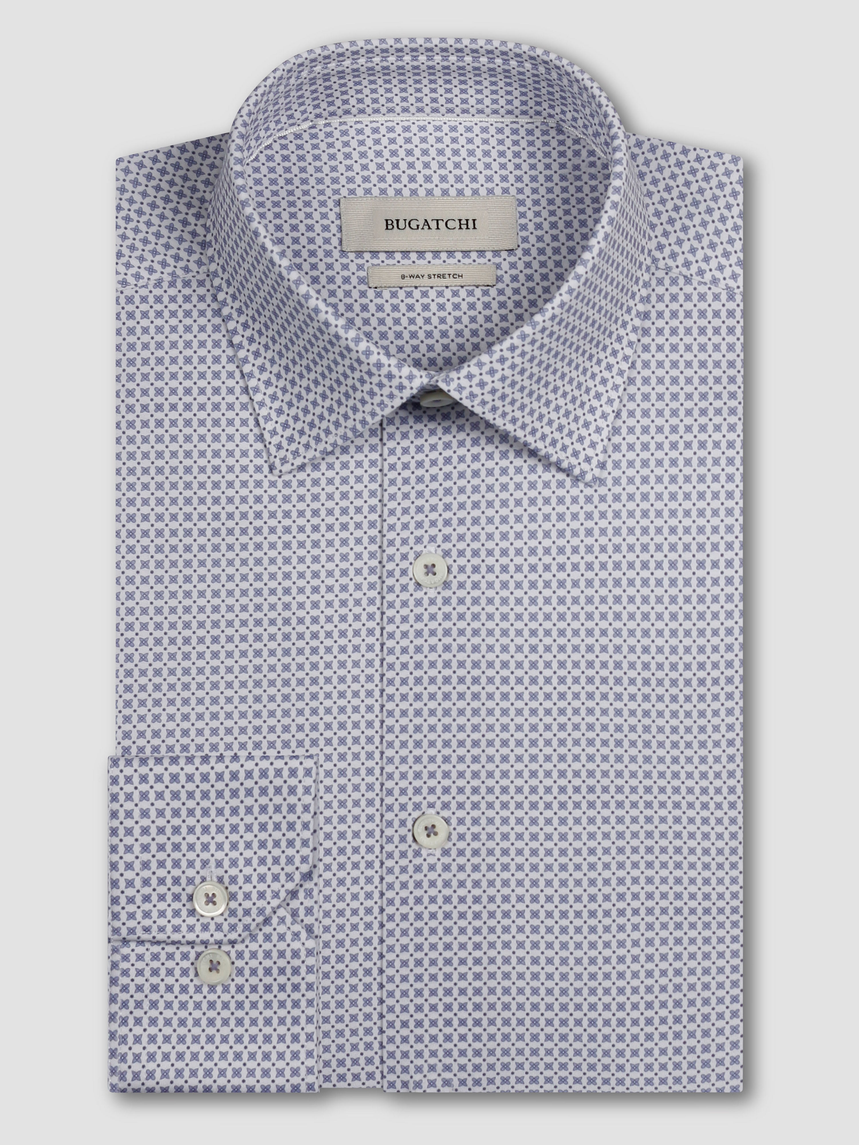 Bugatchi Ooohcotton L/S Shirt, Orchid