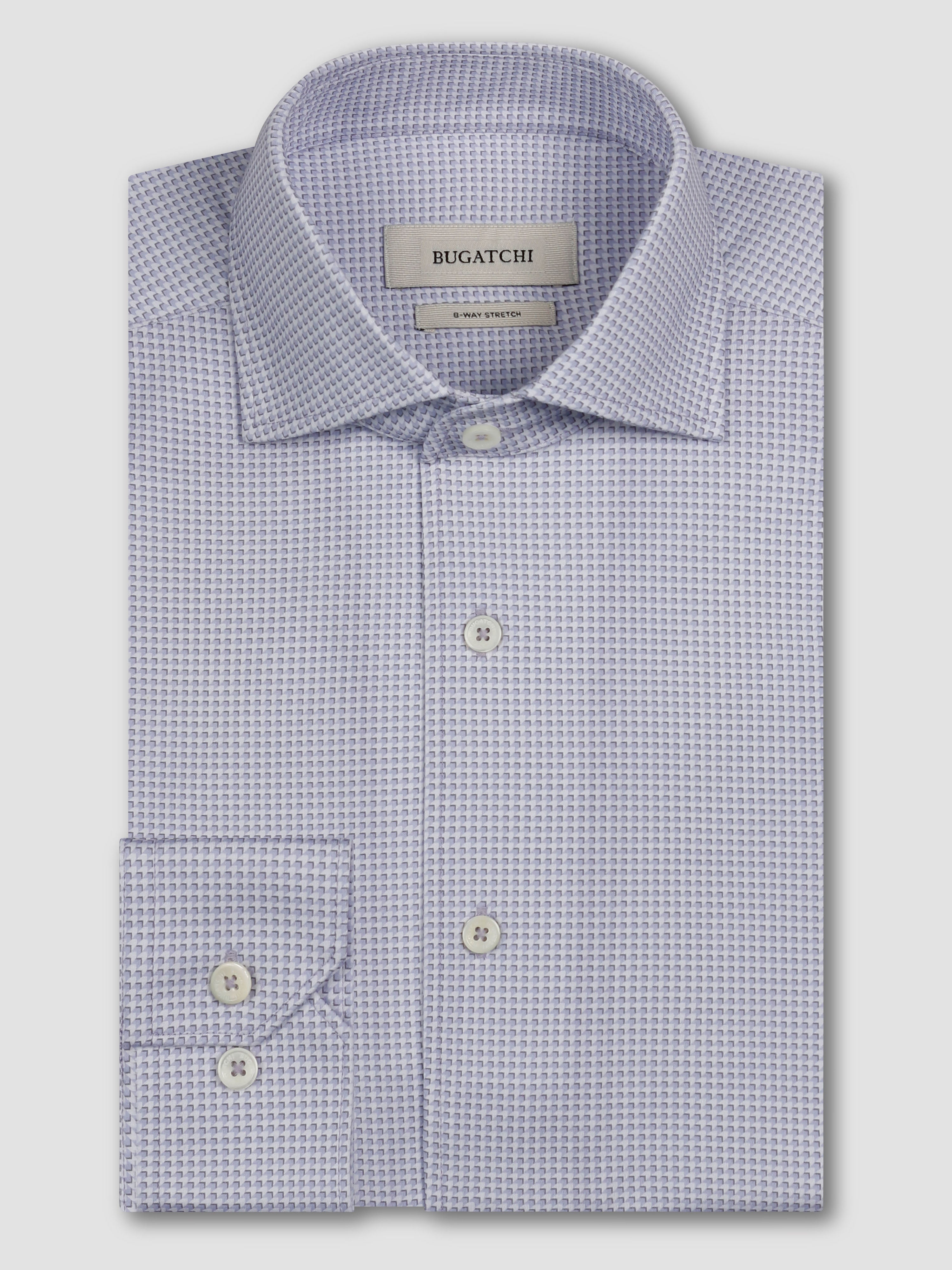 Bugatchi Ooohcotton L/S Shirt, Lilac