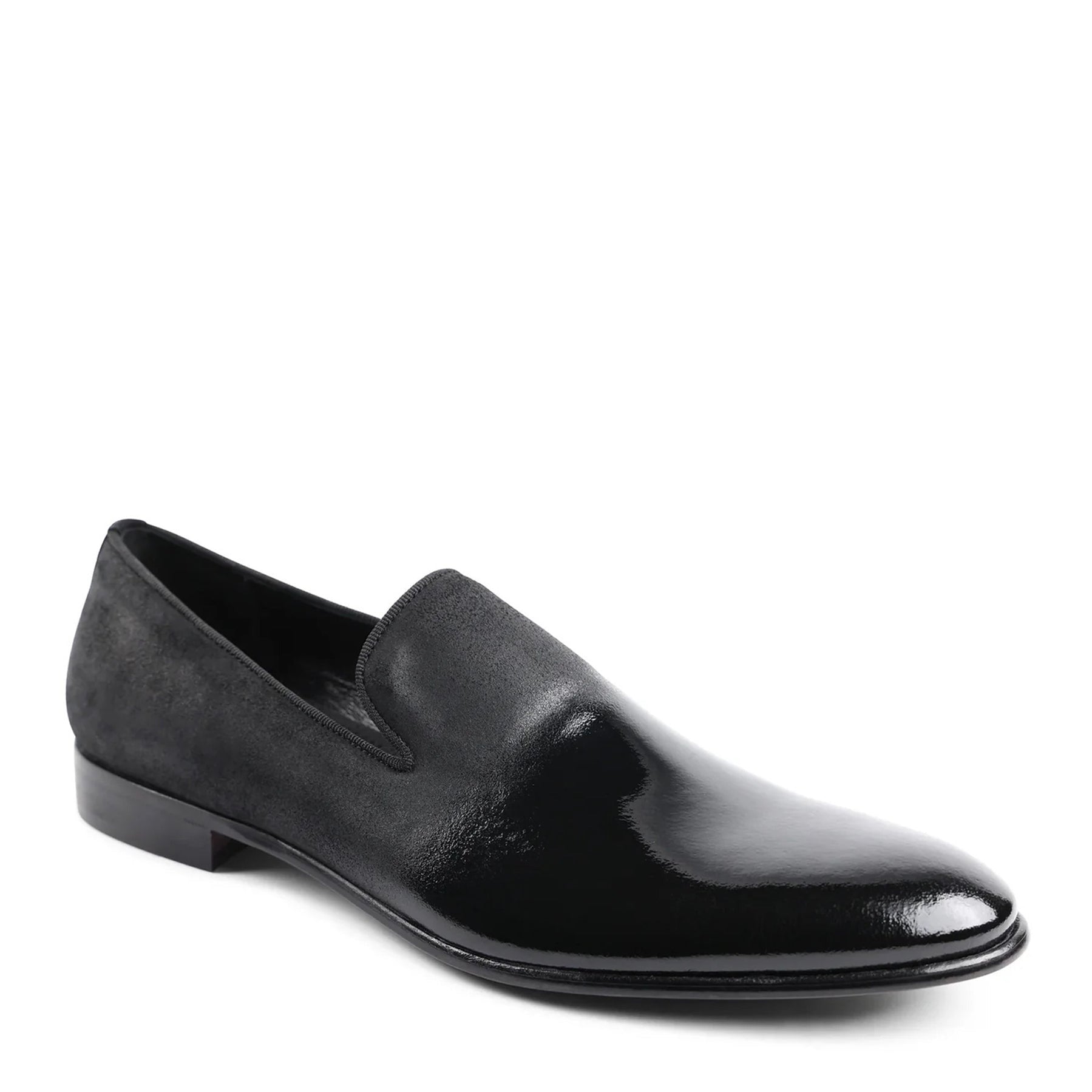 Bruno Magli Men’s Monet Classic Tuxedo Slipper in Black – Mondo Uomo