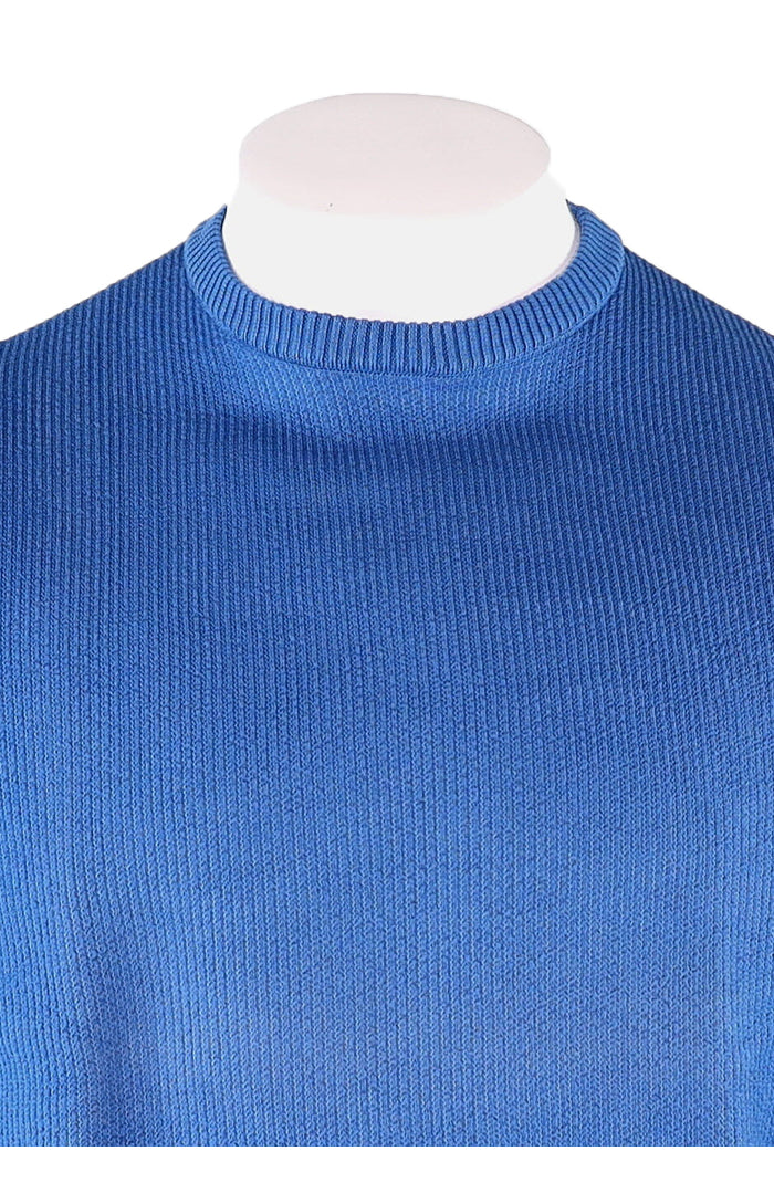 St Croix Crew Neck Seersucker