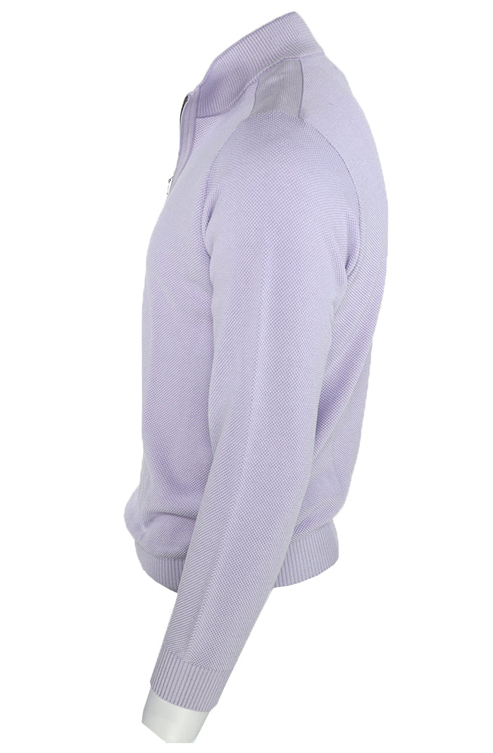 St. Croix Zip Mock Classic Crystal Stitch