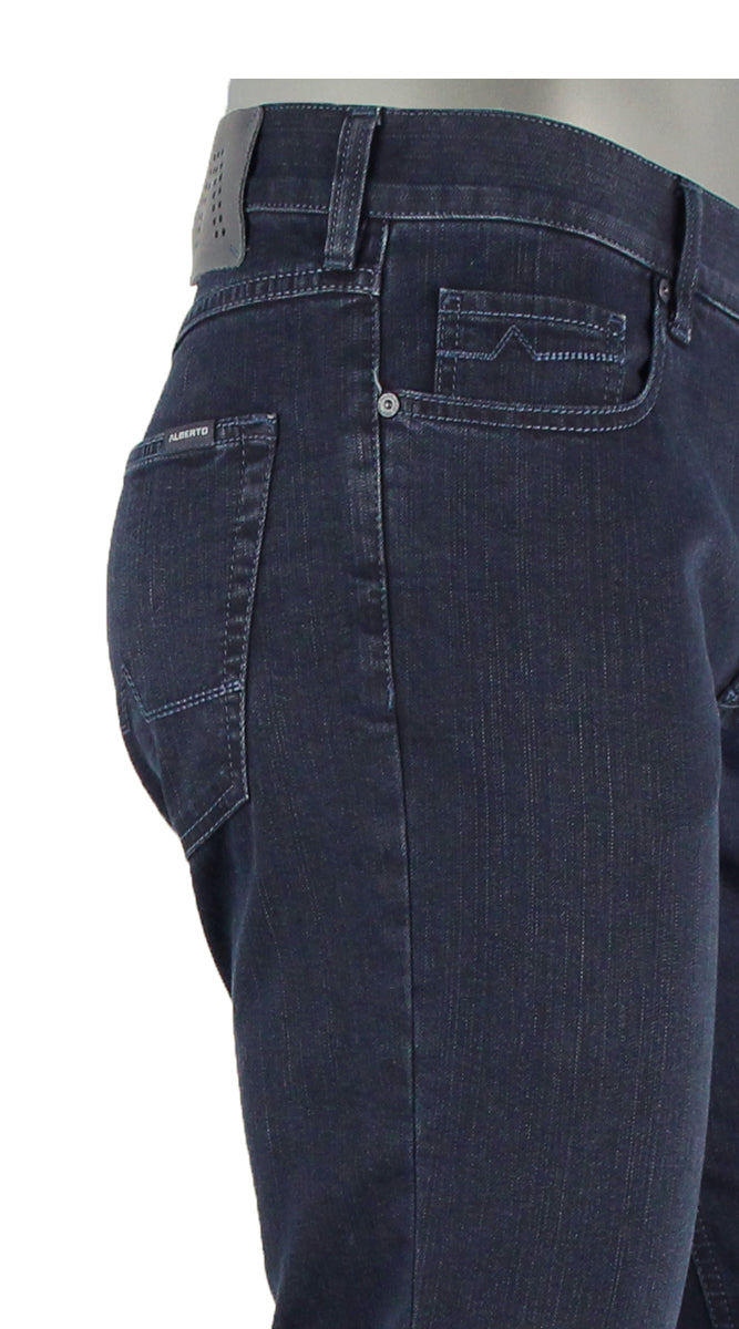 PIPE DENIM T400 INDIGO