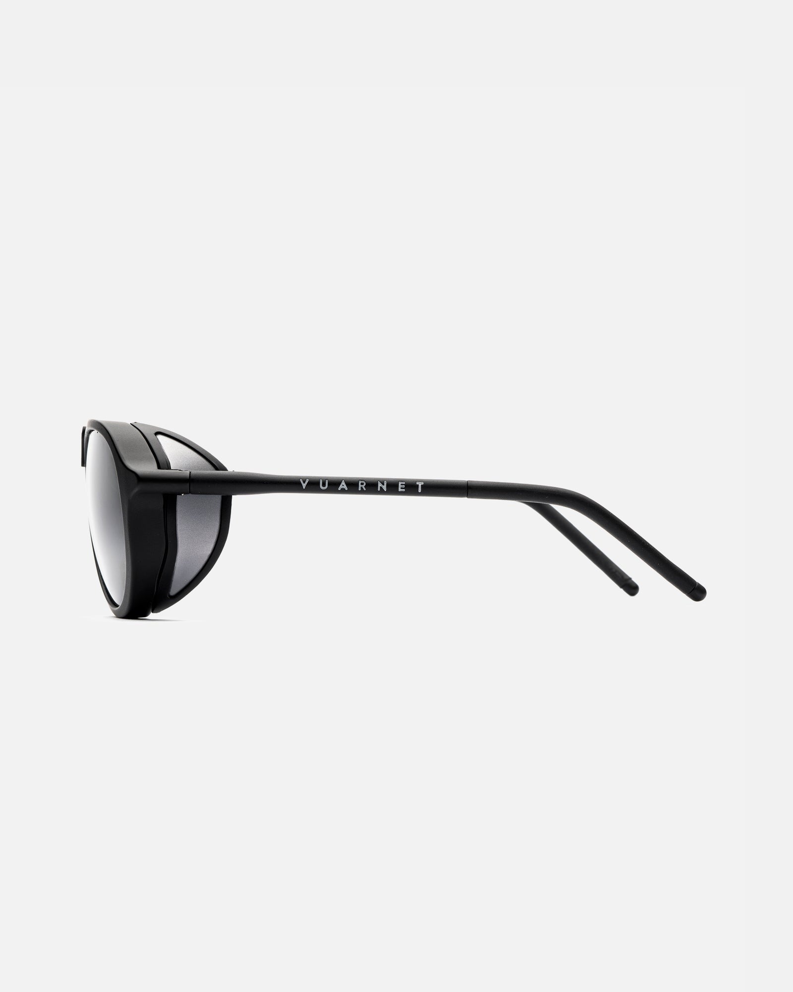 Vuarnet Ice Factory Black Round Sunglasses