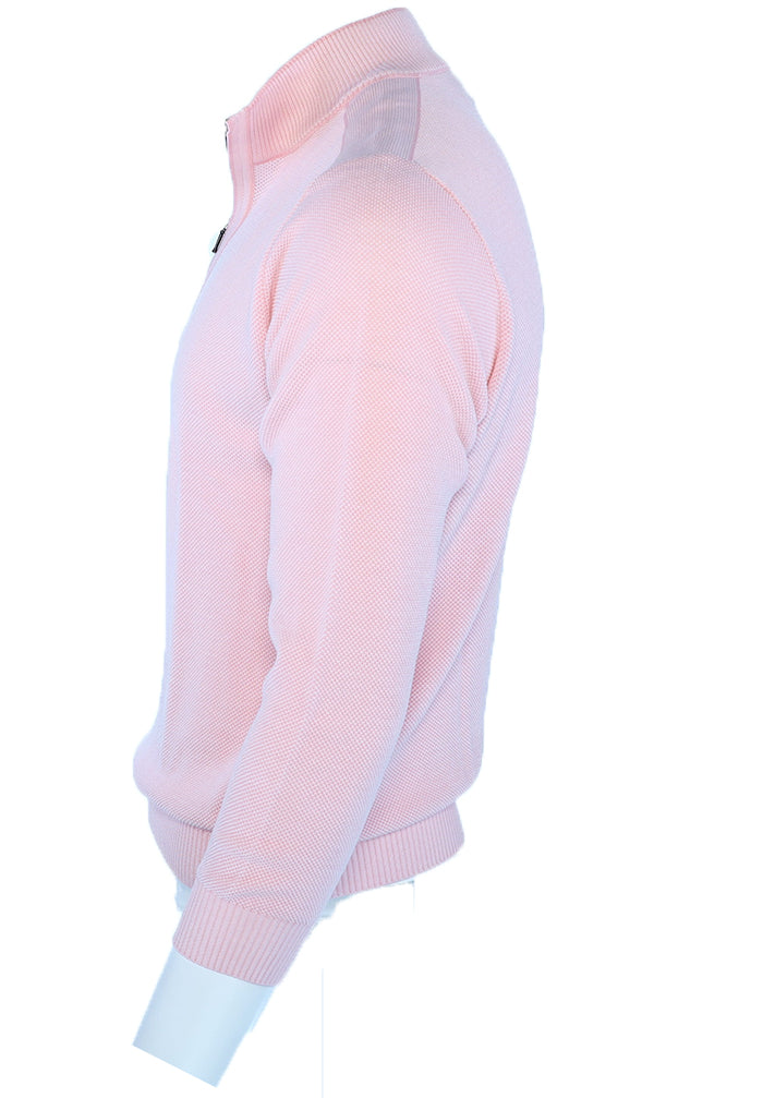 St. Croix Zip Mock Classic Crystal Stitch