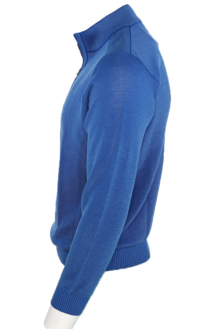 St. Croix Zip Mock Classic Crystal Stitch