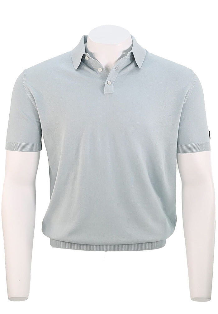 Paul and Shark Short Sleeve Polo Aqua