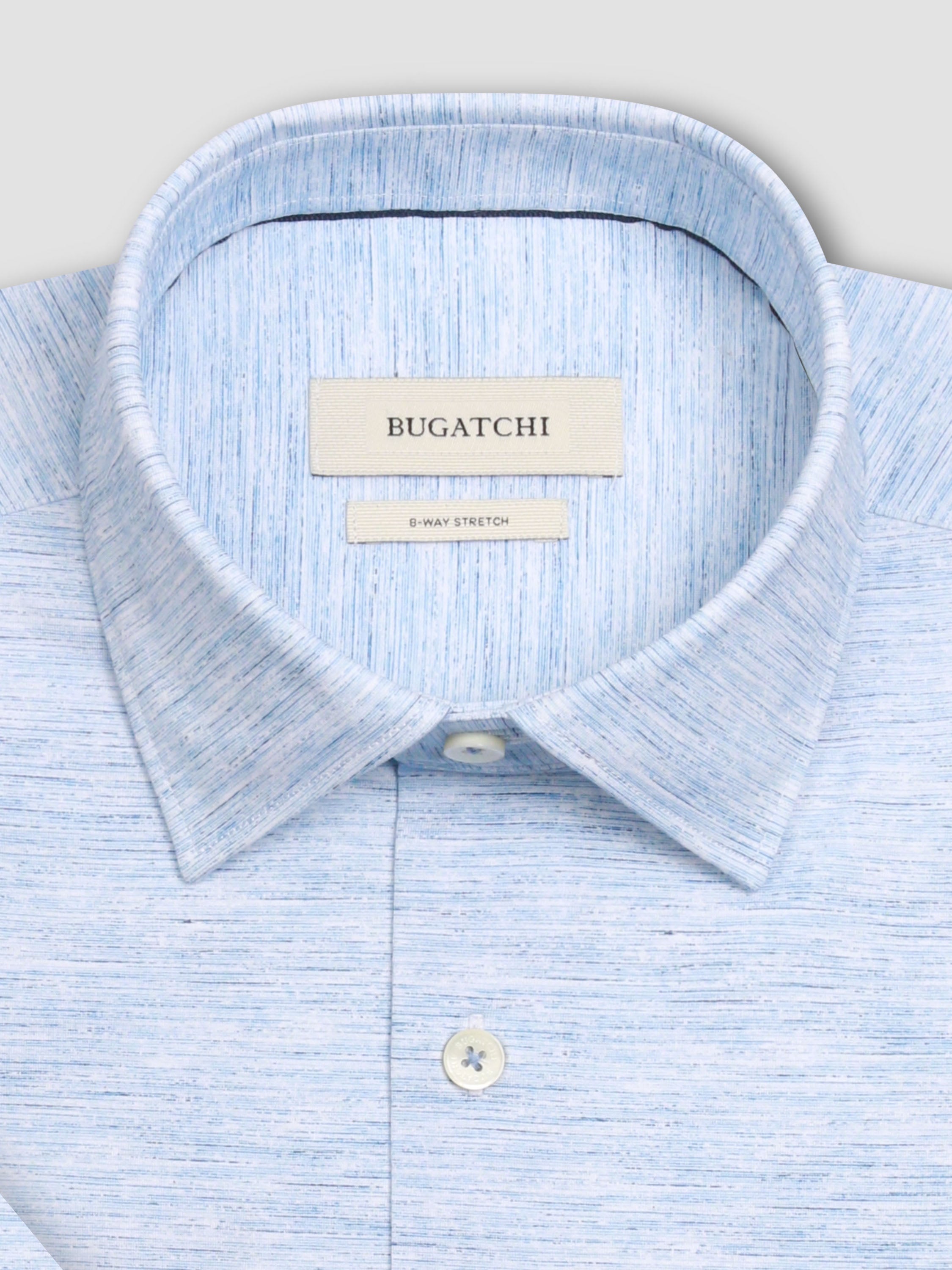 Bugatchi Ooohcotton S/S Shirt, White