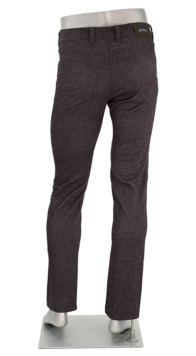 Gardeur Bill Business Hero Pants For Men In Grey Back View 411531-BILL