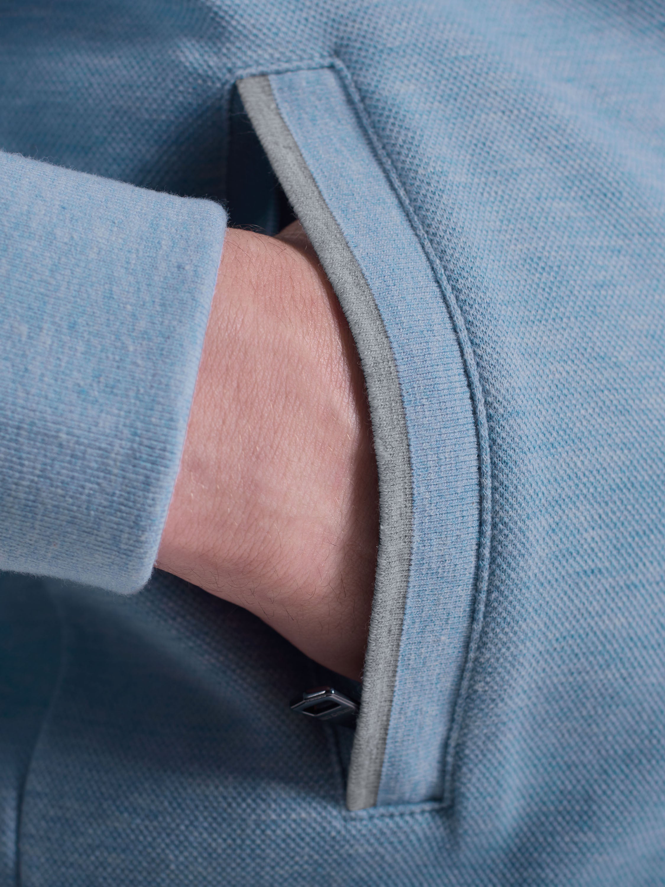 Bugatchi L/S Full Zip Hoodie