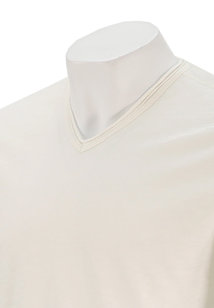 Miles Slub V-Neck | Salt