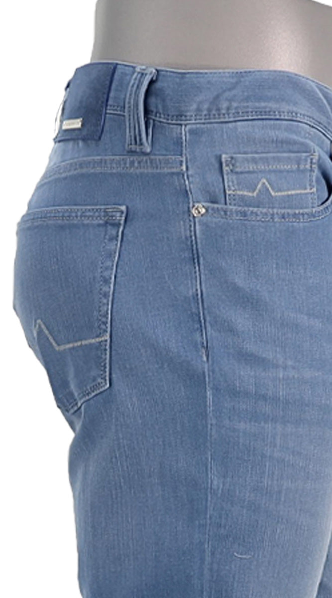 Alberto Pipe Light Soft Denim, 820 – view 3