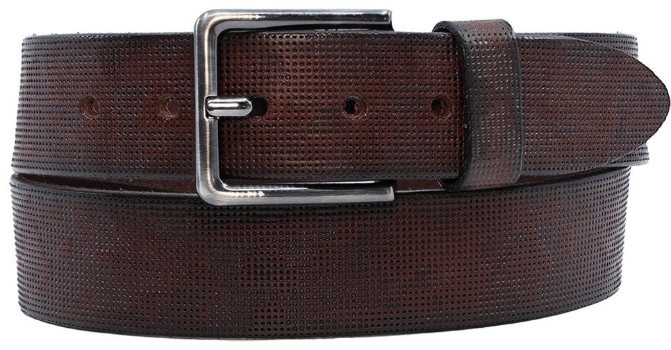 Alberto Marcus Leather Belt | Brown