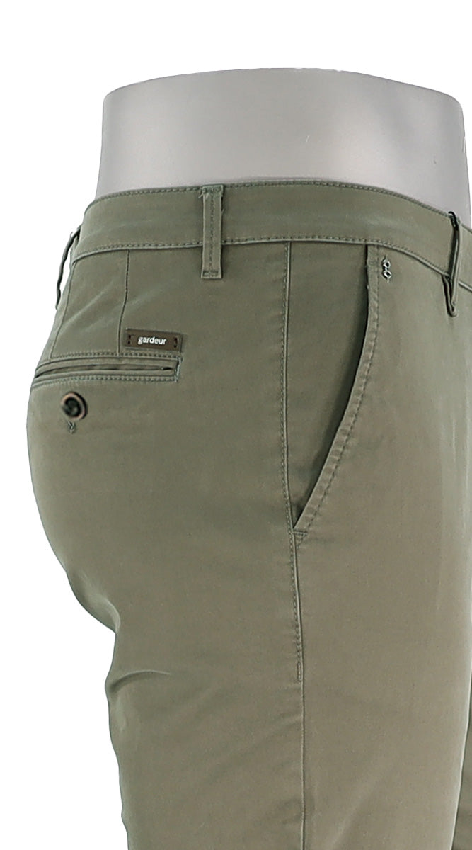 Gardeur Benito Iconic Khaki Pants | Sage