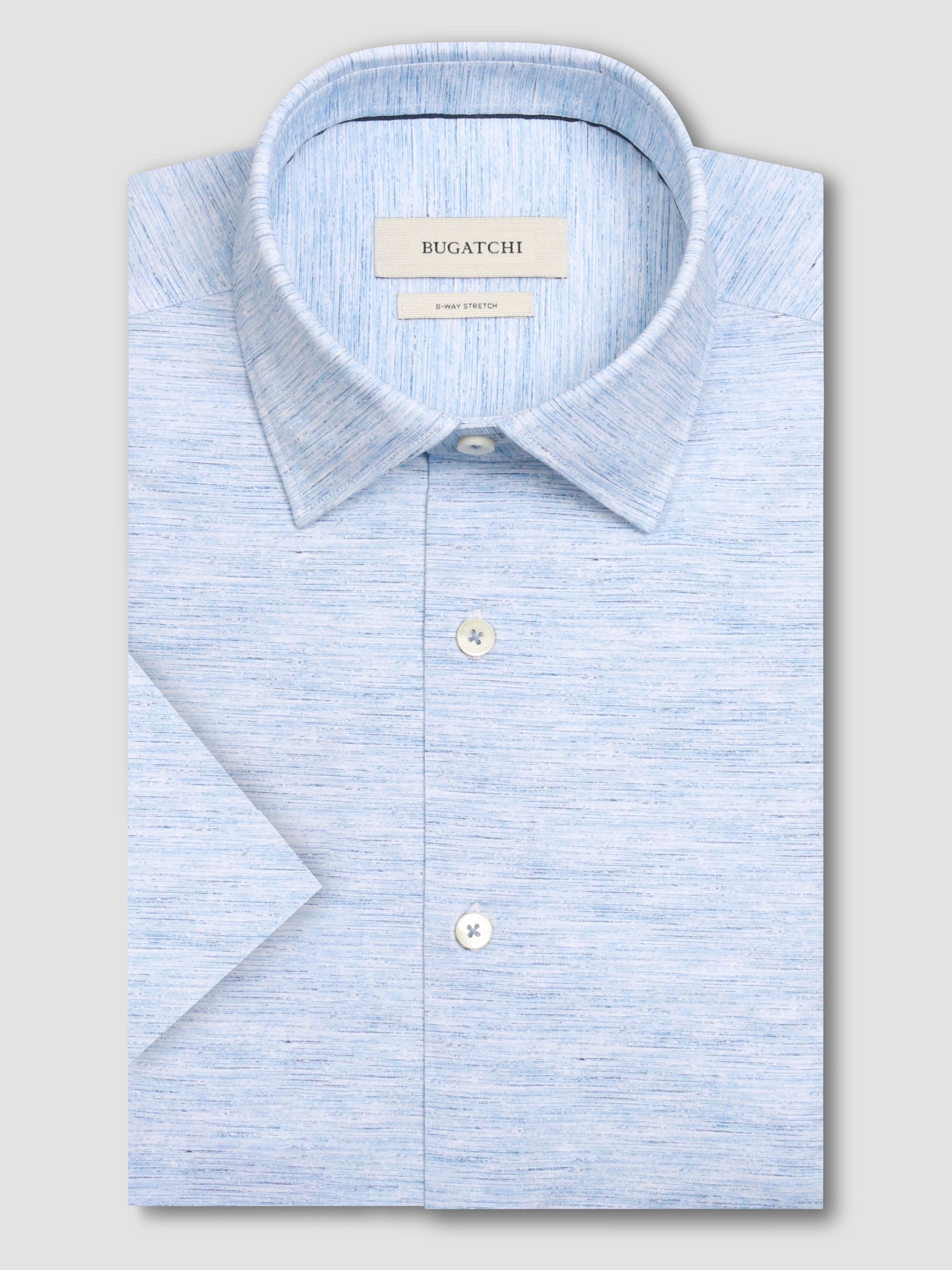 Bugatchi Ooohcotton S/S Shirt, White