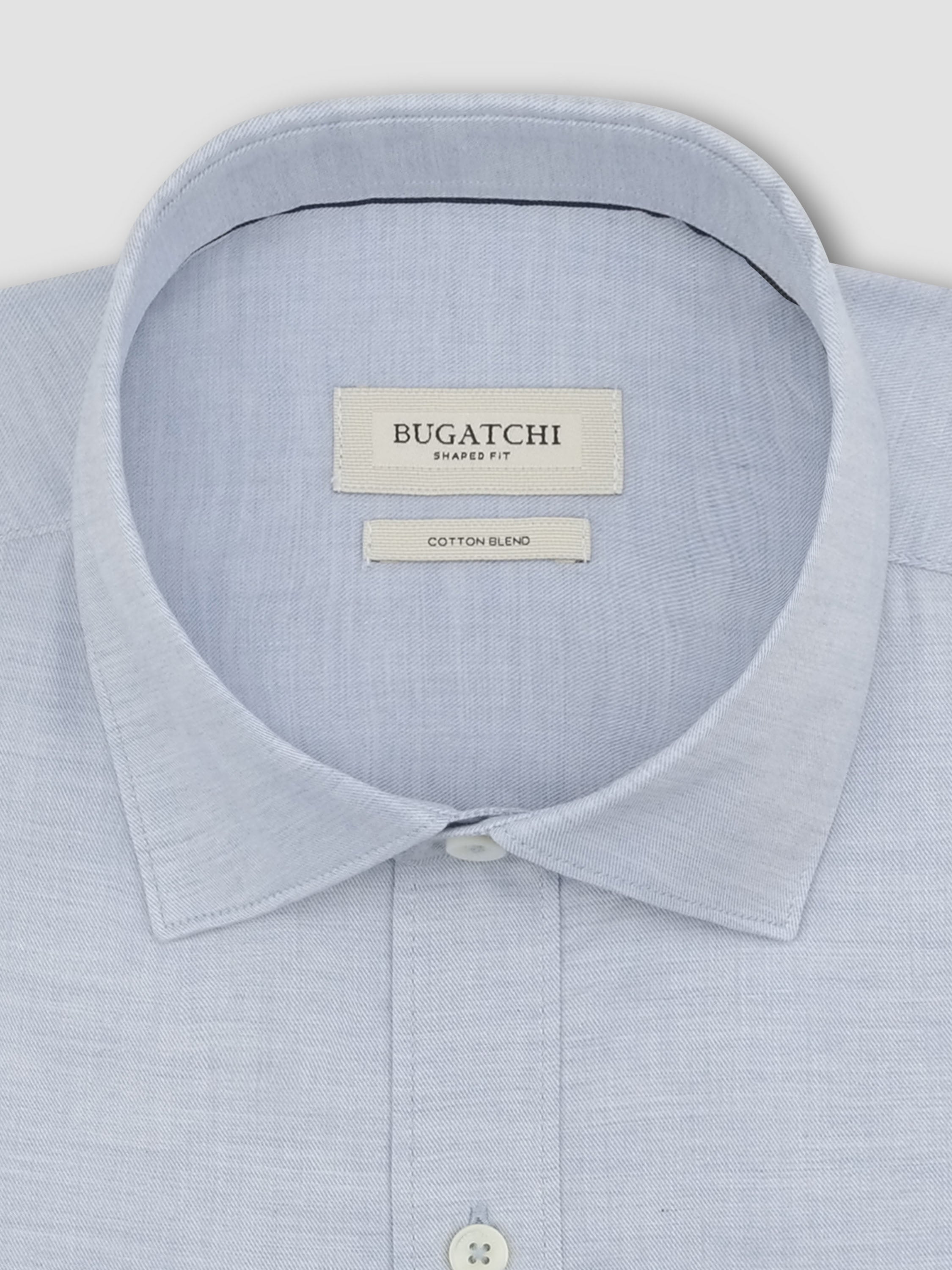 Bugatchi L/S Axel Shirt, Air Blue