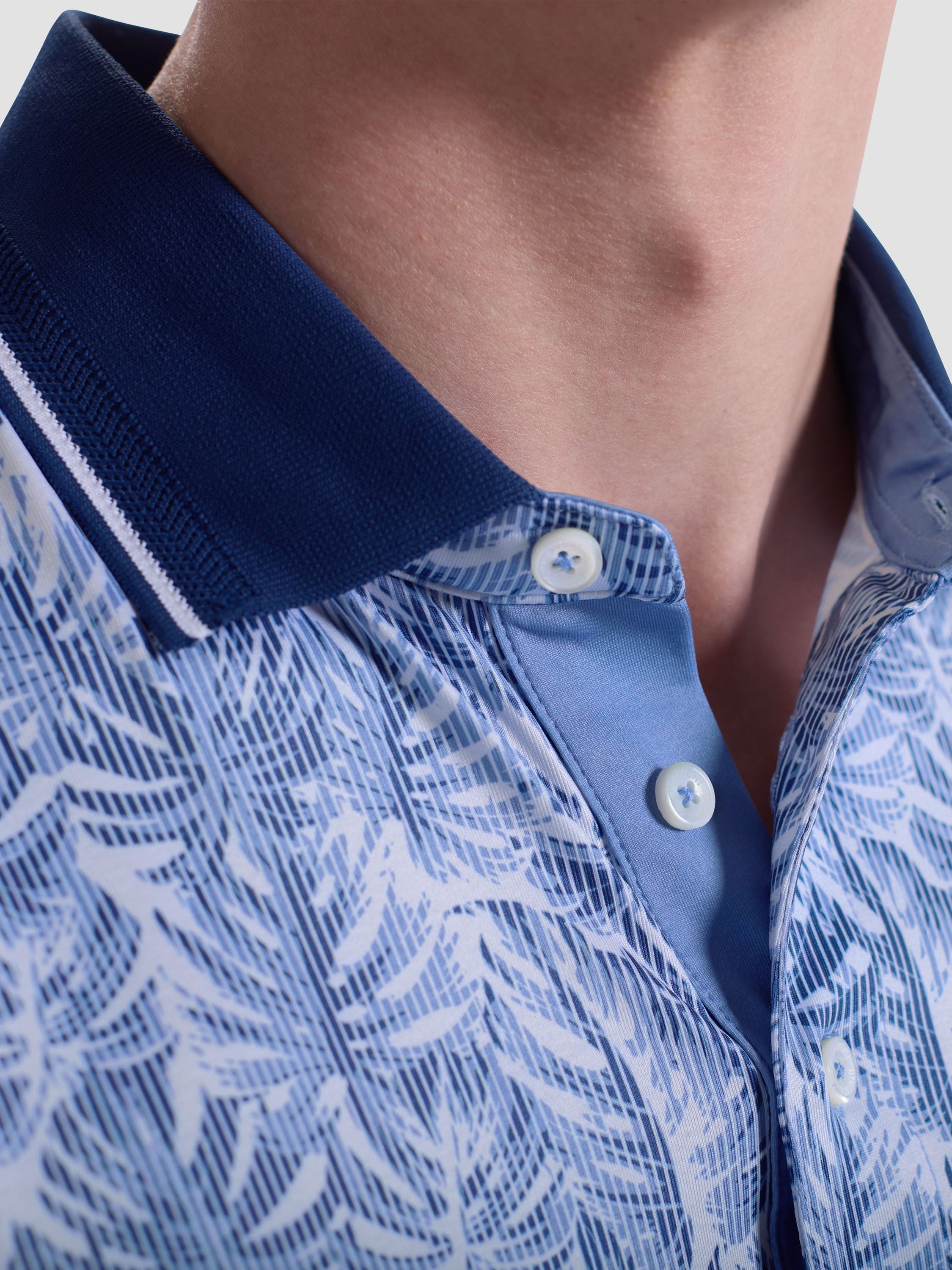 Bugatchi S/S Performance Polo