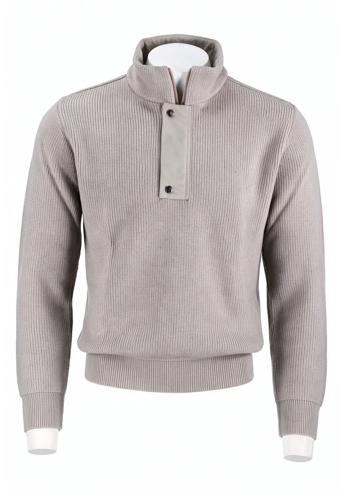 Paul & Shark Typhoon Re4x4 Half-Zip, Beige | Mondo Uomo Naples FL