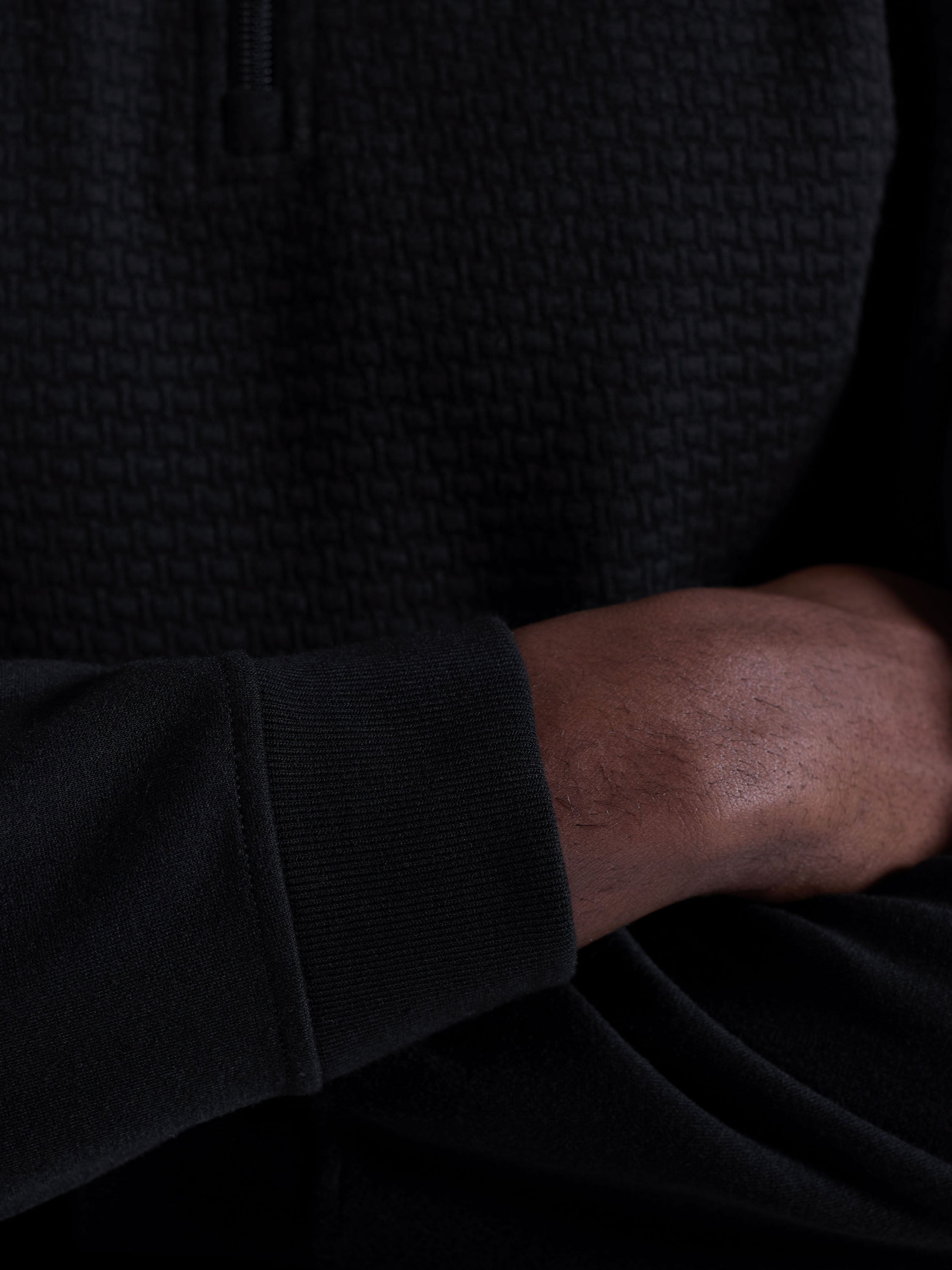 Bugatchi L/S Quarter Zip Knit