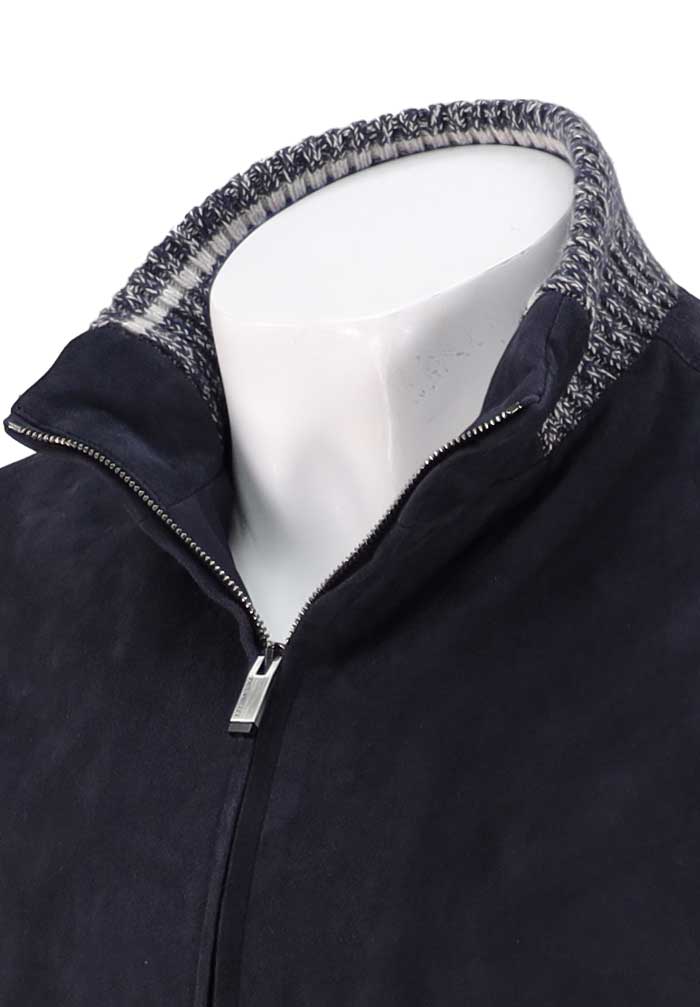 Paul & Shark Aqualeather Front Hybrid, Blue/Grey