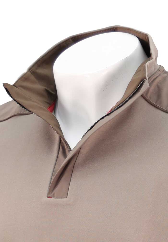 Paul & Shark Xsoft Fleece Half-Zip, Beige