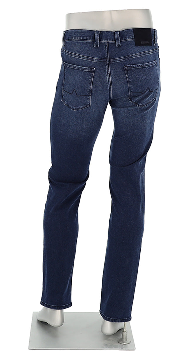 Alberto Pipe Super Stretch Denim, Indigo