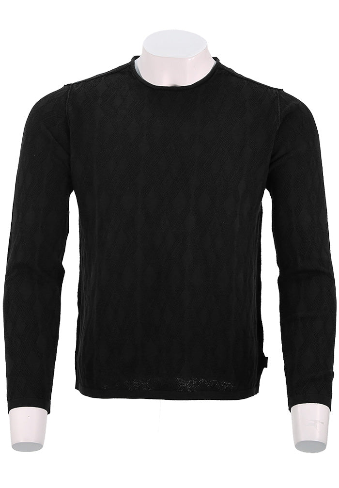 John Varvatos Textured Long Sleeve