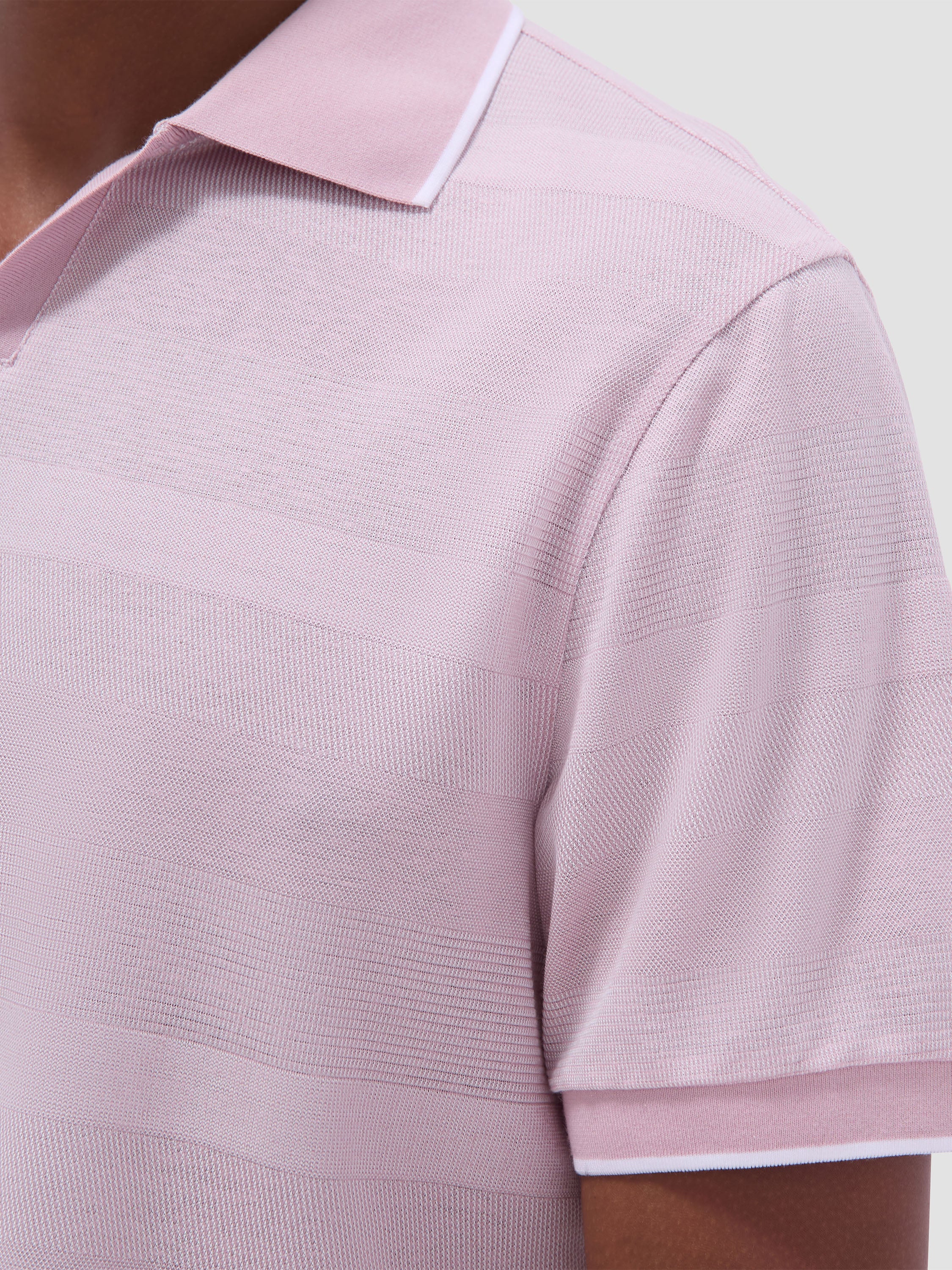 S/S Bugatchi Johnny Collar Polo