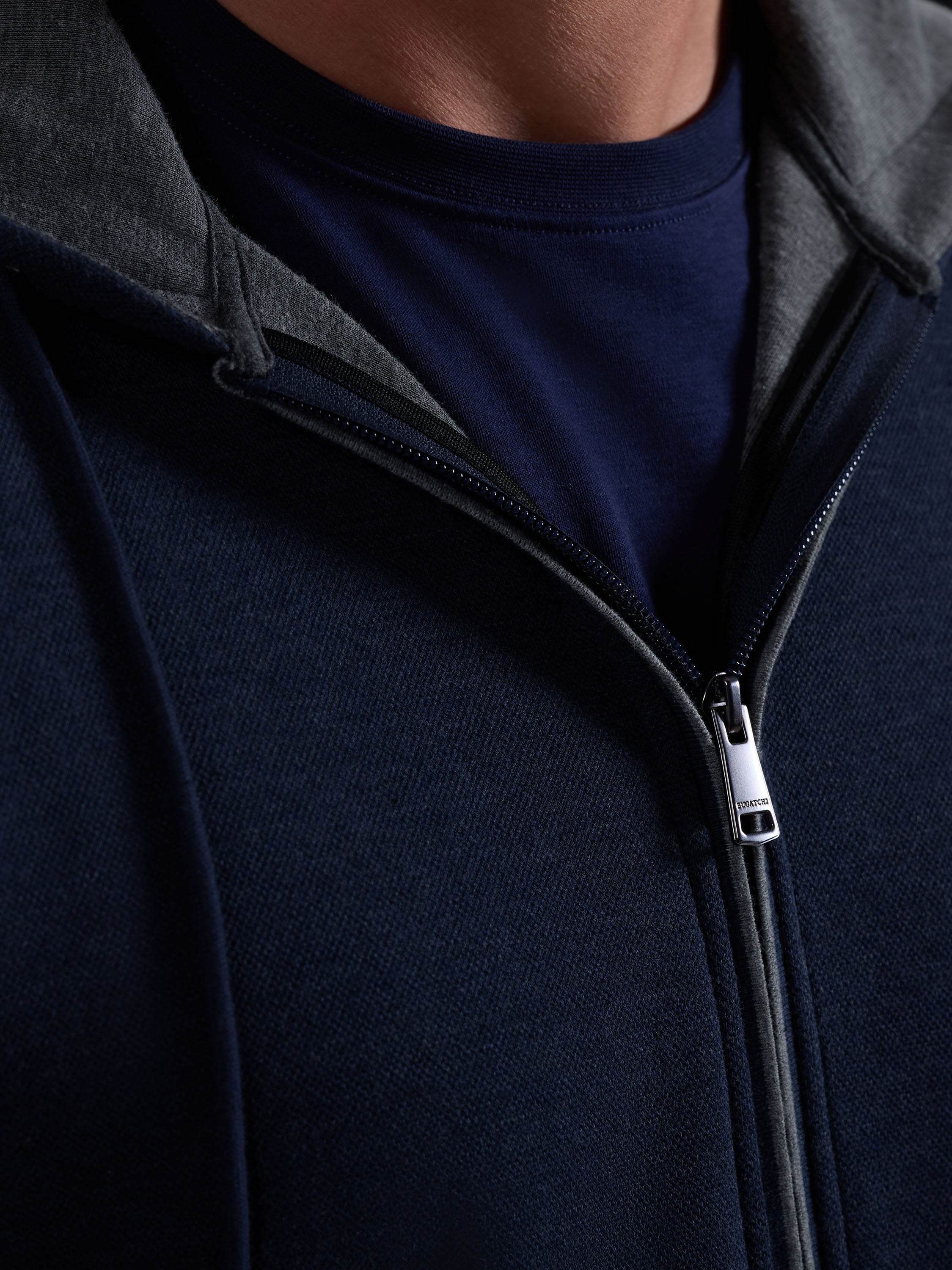 Bugatchi L/S Full Zip Hoodie