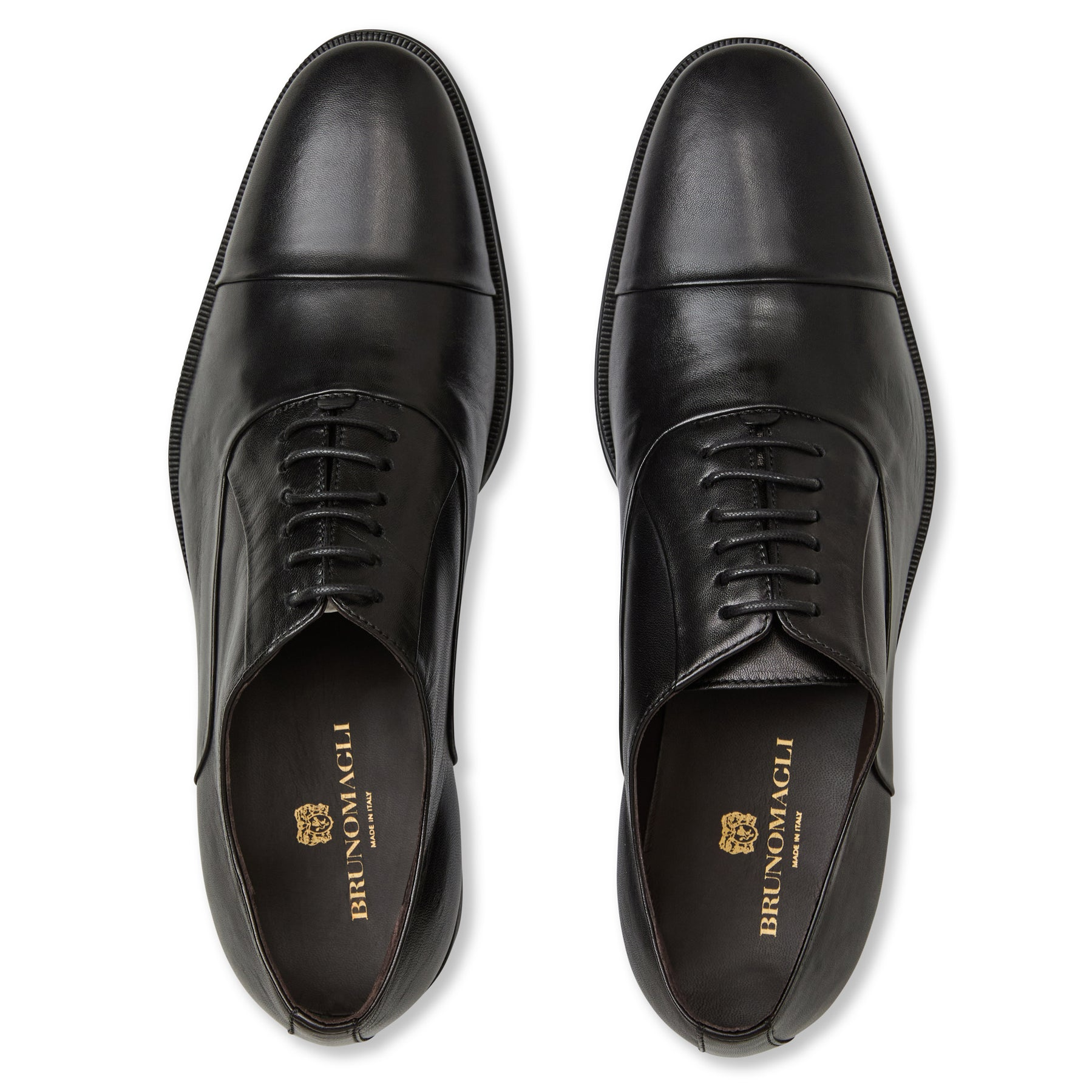 Bruno Magli Dress Shoe, Black Leather