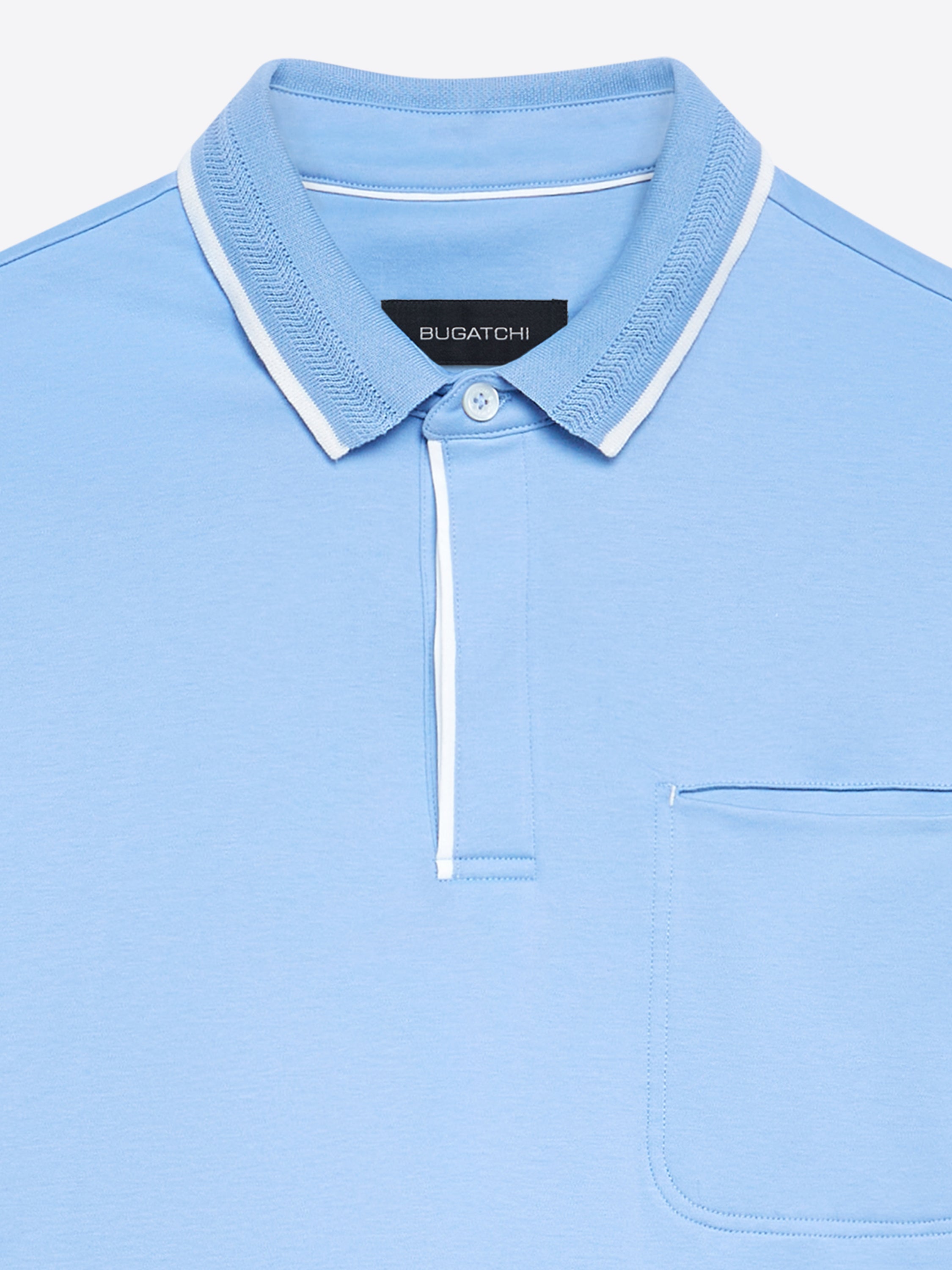 Bugatchi S/S Two Button Polo