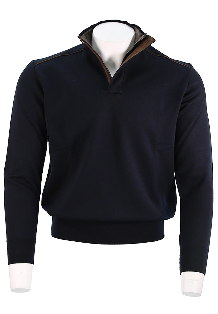 Paul & Shark Merino Half Zip Sweater