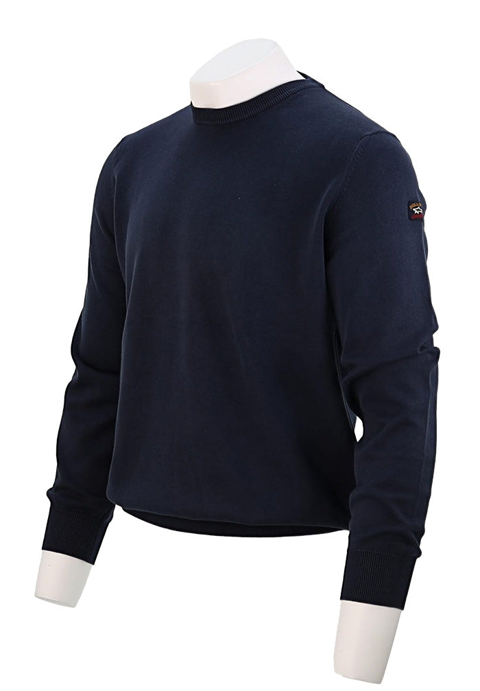 Paul and Shark Crew Neck Navy