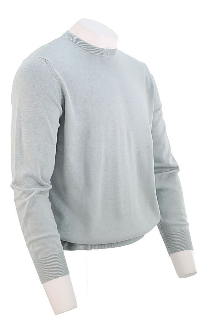 Paul and Shark Crew Neck Aqua