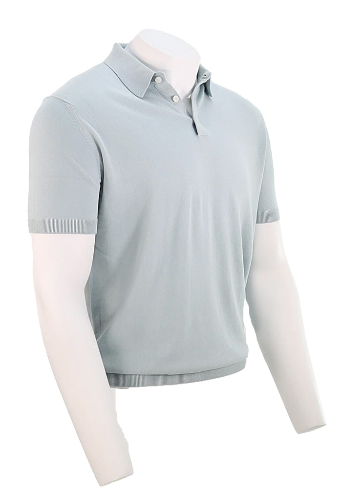 Paul and Shark Short Sleeve Polo Aqua