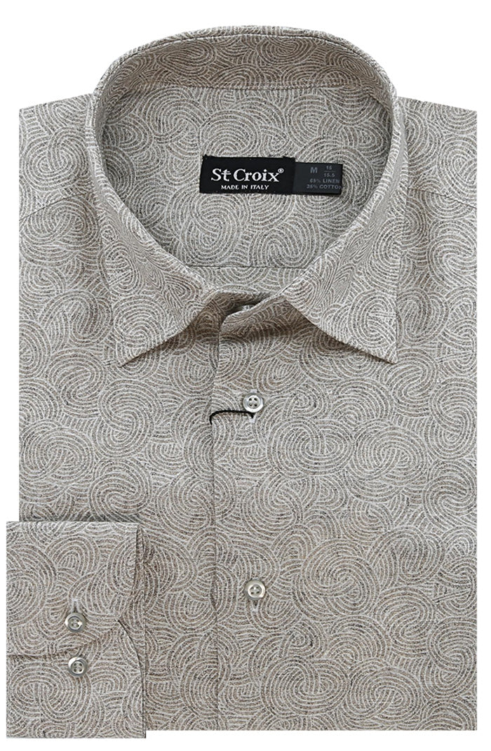 St. Croix L/S Print Shirt