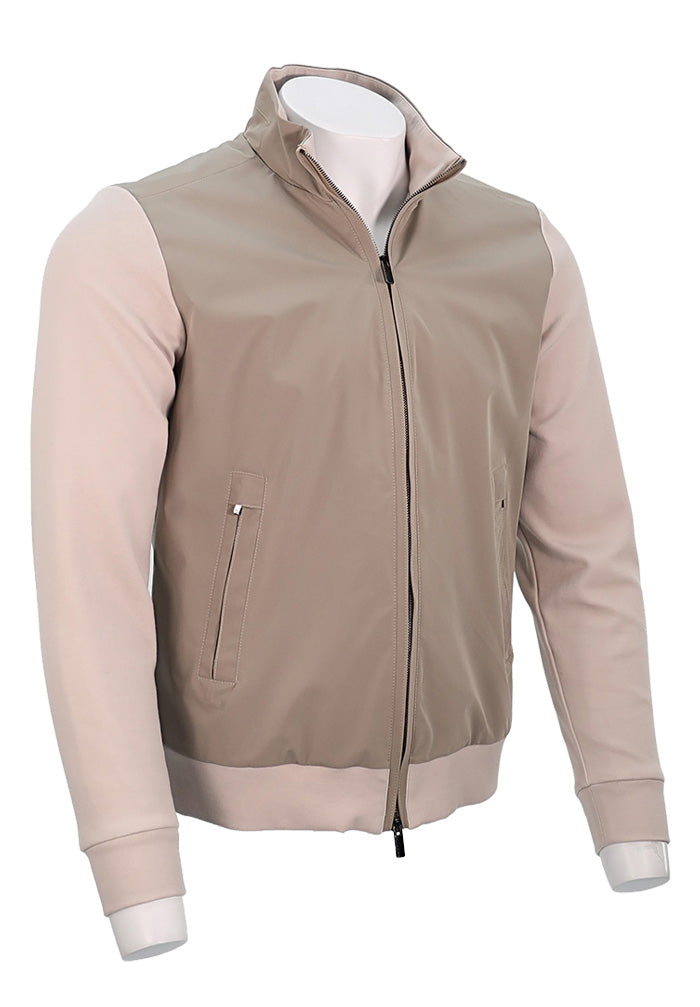 Paul & Shark Full Zip Sweater, Tan