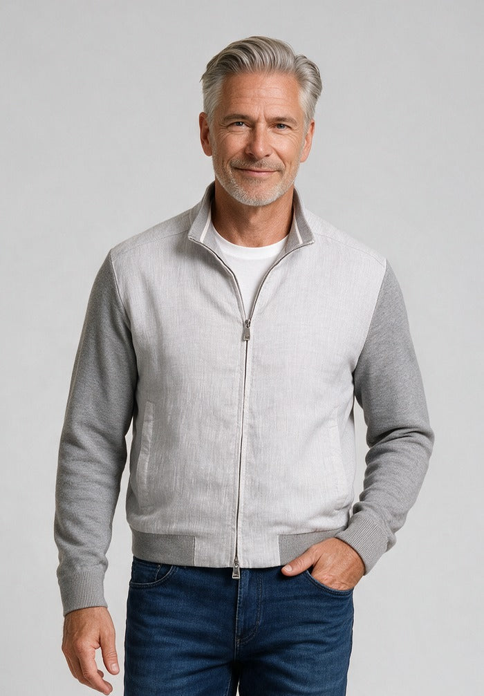 Paul & Shark Cotton Hybrid, Grey — model detail