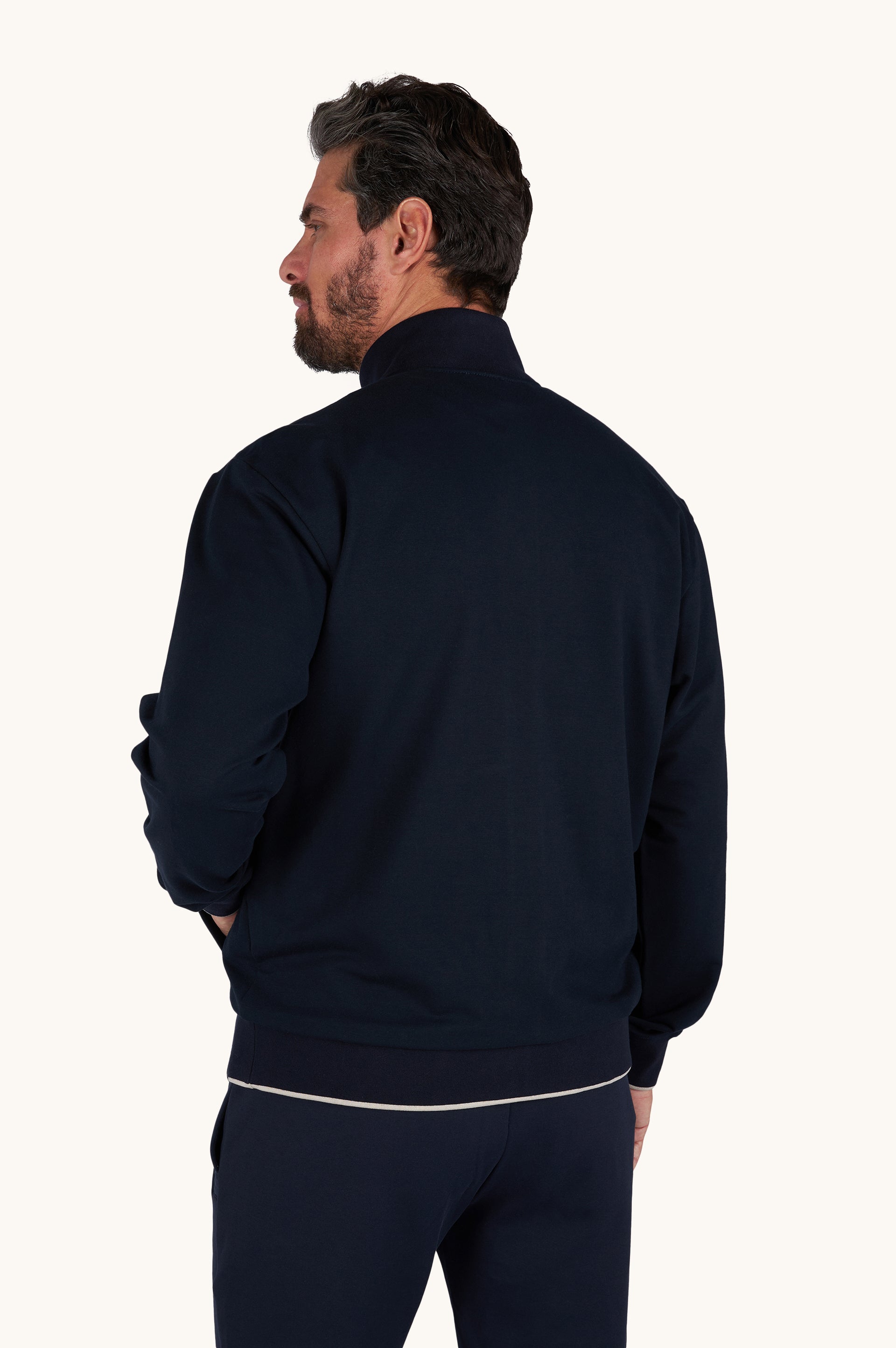Paul & Shark Full Zip Sweater, Black – view 5