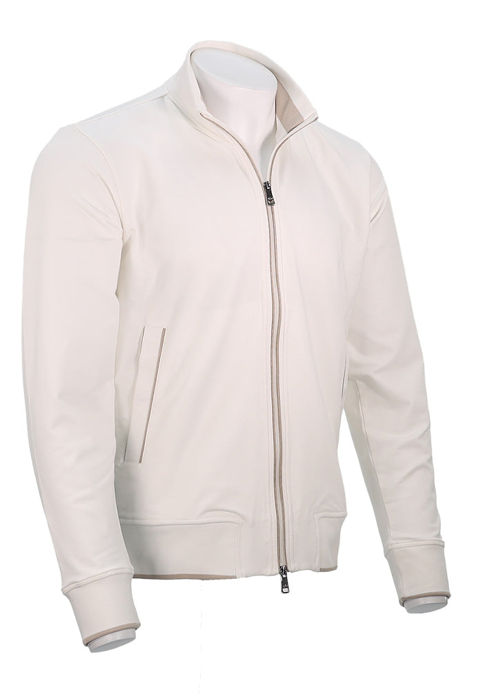 Paul & Shark Full Zip Sweater, Cream