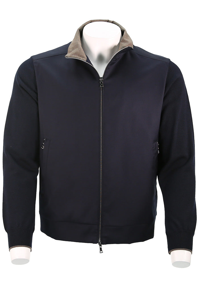 Paul & Shark Merino hybrid Jacket