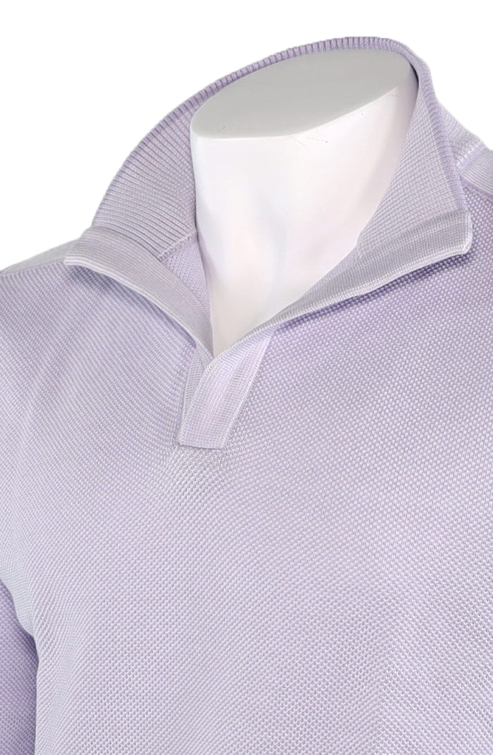 St. Croix Open Mock Crystal Stitch Sweater, ASTER