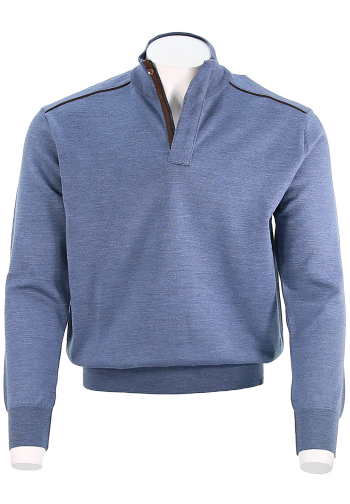 Paul & Shark Merino Half Zip Sweater