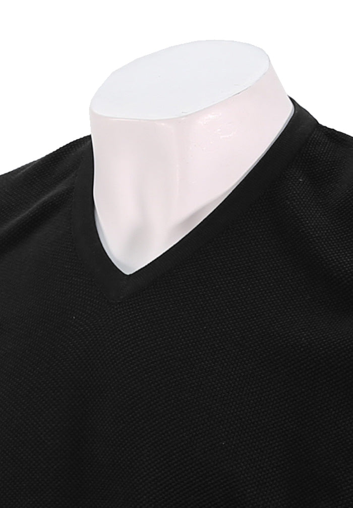 St. Croix Crystal Stitch V Neck