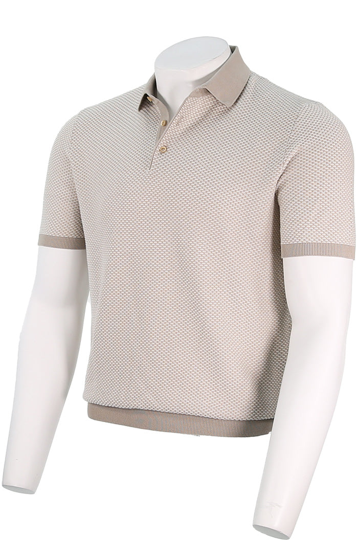 Corneliani Cotton Knit Polo