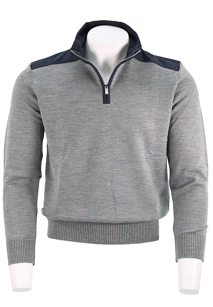 Typhoon Re4x4 Soft Cool Touch wool half zip sweater