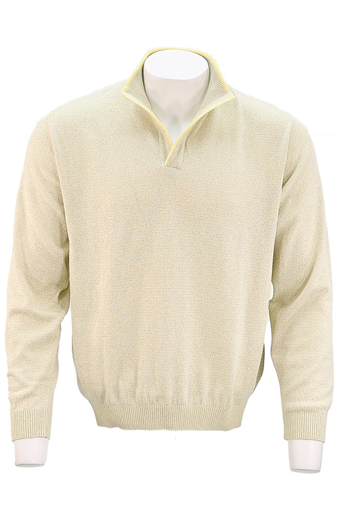 St. Croix Open Mock Sweater