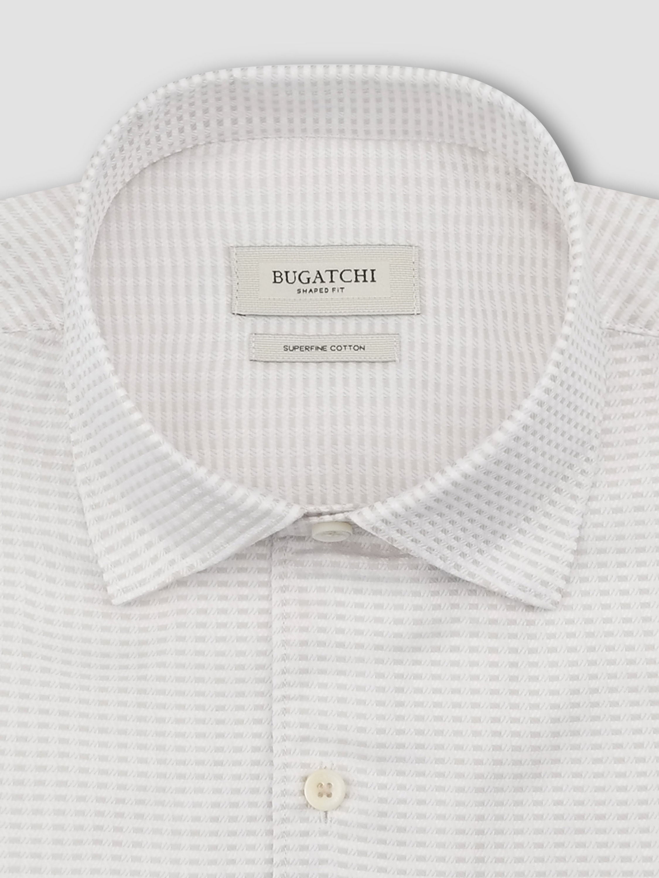 Bugatchi L/S Alvin Shirt, Almond