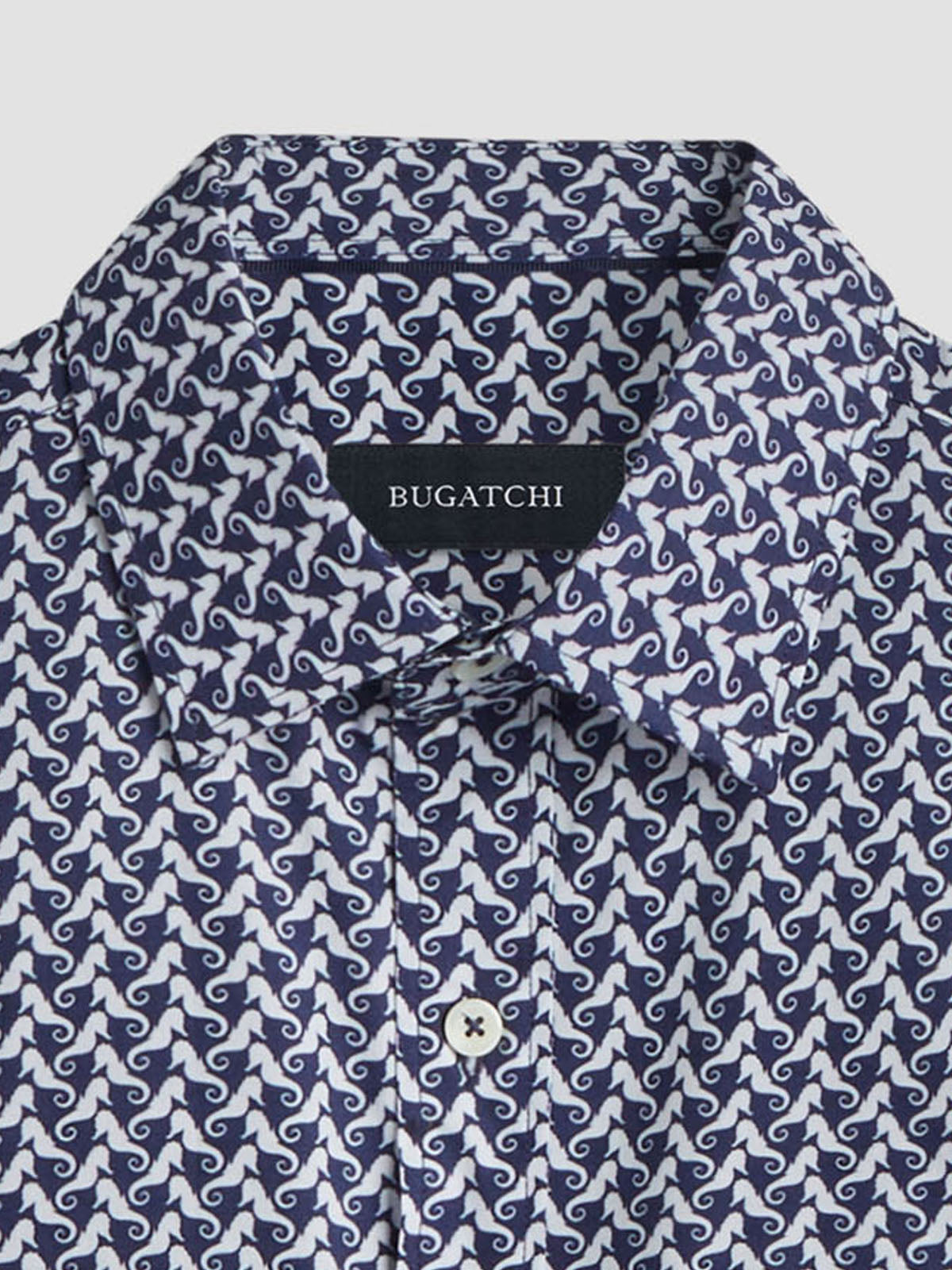 Bugatchi Short Sleeve Woven Shirt